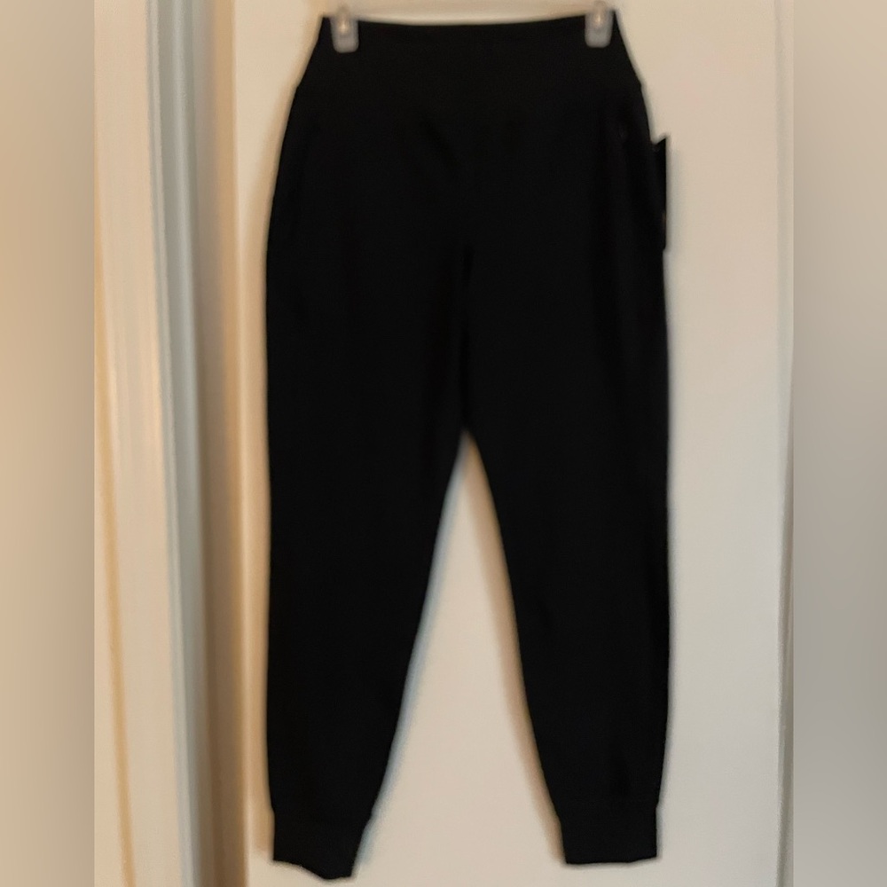 90’ Degree Black High Rise Joggers Track Yoga Sweat Pants NWT